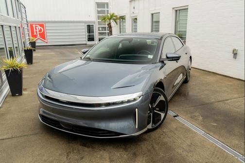 Fathom Blue Metallic 2024 Lucid Air Touring