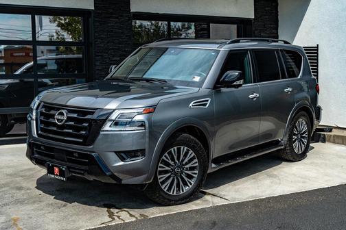 Gun Metallic 2024 Nissan Armada SL 4WD