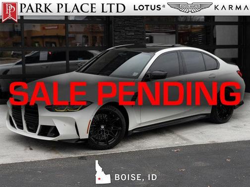 Frozen Brilliant White Metallic 2024 BMW M3 Competition xDrive