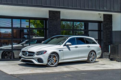 Polar White 2018 Mercedes-Benz AMG E 63 S 4MATIC