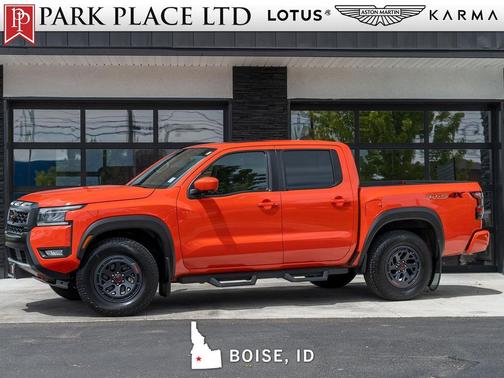 Afterburn Orange 2025 Nissan Frontier PRO-4X