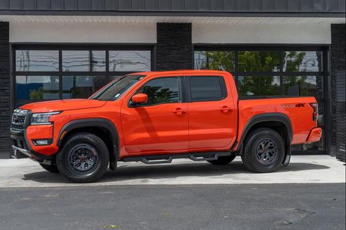 Afterburn Orange 2025 Nissan Frontier PRO-4X