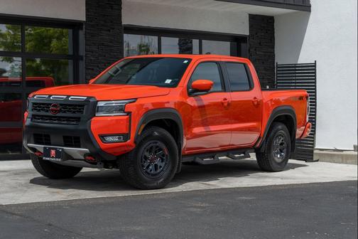Afterburn Orange 2025 Nissan Frontier PRO-4X