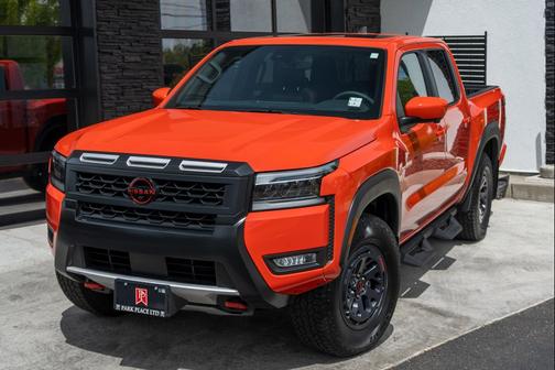 Afterburn Orange 2025 Nissan Frontier PRO-4X