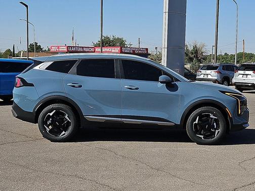 Heritage Blue 2026 Kia Sportage Hybrid EX