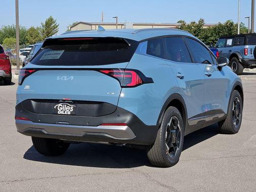 Heritage Blue 2026 Kia Sportage Hybrid EX