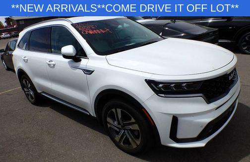 Snow White Pearl 2023 Kia Sorento Hybrid SX Prestige