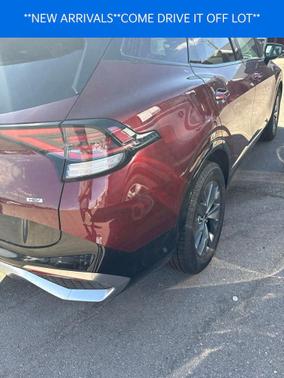 Dawning Red 2025 Kia Sportage Hybrid SX-Prestige