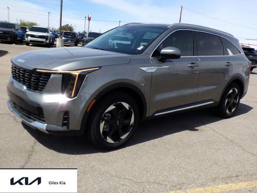 Volcanic Sand 2026 Kia Sorento Hybrid EX