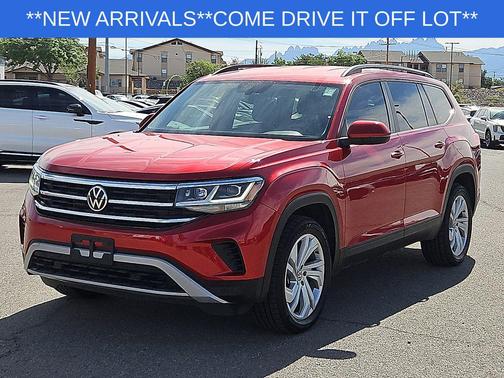 Pyrite Silver Metallic 2022 Volkswagen Atlas 3.6L SE w/Technology