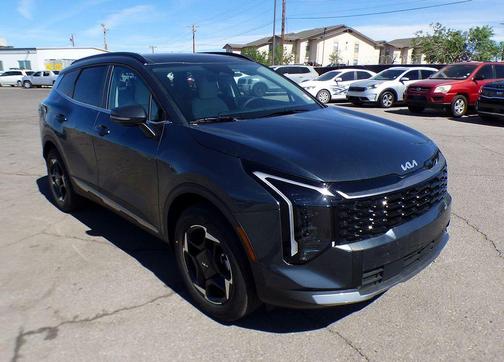 Gravity Gray 2026 Kia Sportage Hybrid EX