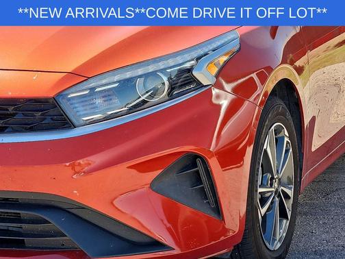 Fire Orange 2023 Kia Forte LXS