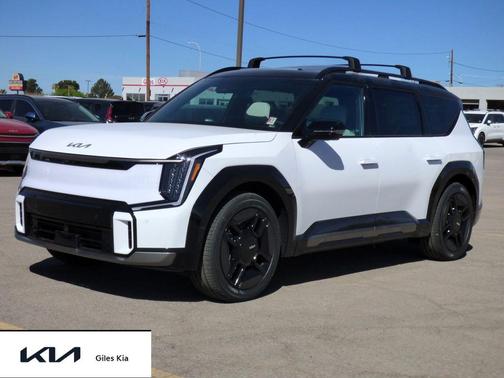 Glacial White Pearl 2026 Kia EV9 GT-Line
