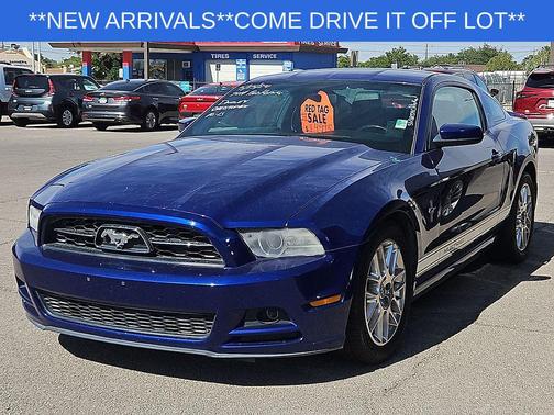 Blue Metallic 2014 Ford Mustang V6 Premium