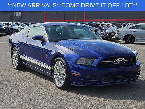 Blue Metallic 2014 Ford Mustang V6 Premium