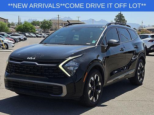 Ebony Black 2023 Kia Sportage X-Line