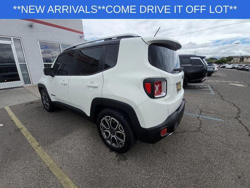 Alpine White 2016 Jeep Renegade Limited