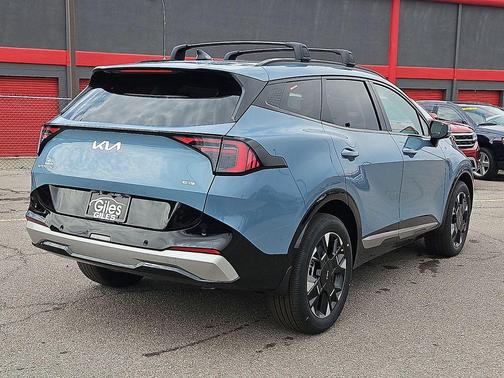 Heritage Blue 2026 Kia Sportage Hybrid SX-Prestige