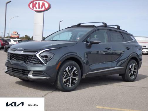 Gravity Gray 2025 Kia Sportage Hybrid EX
