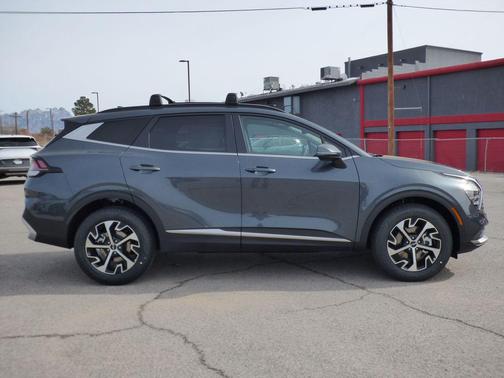 Gravity Gray 2025 Kia Sportage Hybrid EX