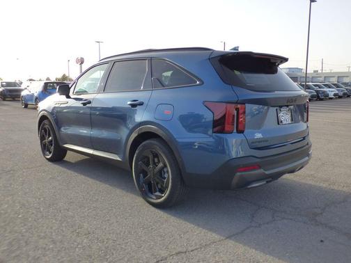 Mineral Blue 2026 Kia Sorento Hybrid SX Prestige