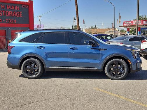 Mineral Blue 2026 Kia Sorento Hybrid SX Prestige