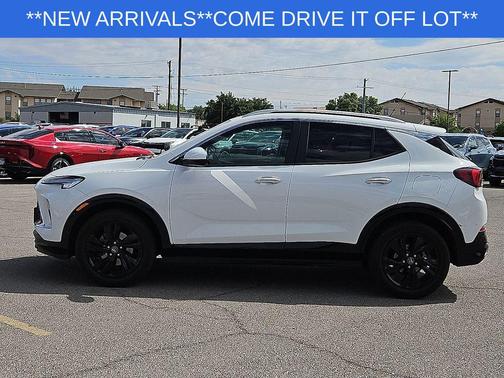Summit White 2024 Buick Encore GX Sport Touring