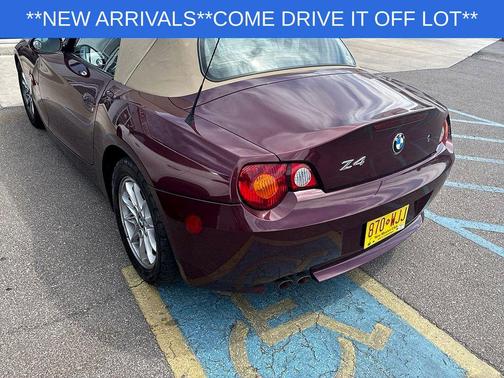 Merlot Red Metallic 2003 BMW Z4 2.5i Roadster