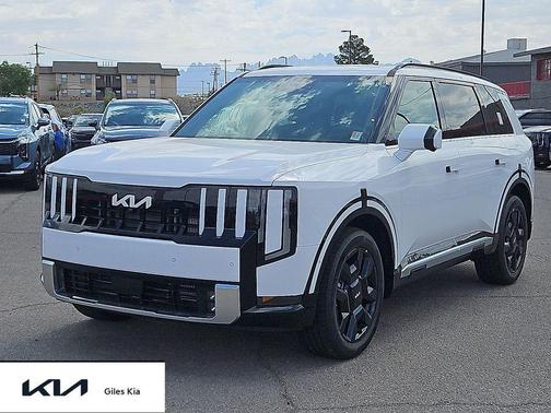 Glacial White Pearl 2027 Kia Telluride Hybrid SX