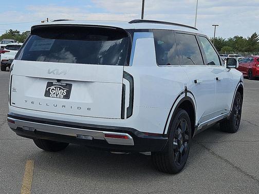 Glacial White Pearl 2027 Kia Telluride Hybrid SX