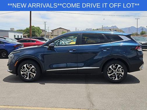 Vesta Blue 2025 Kia Sportage Hybrid EX