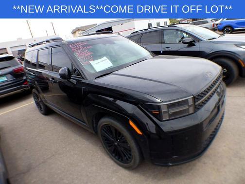 Phantom Black 2025 Hyundai SANTA FE HEV Calligraphy