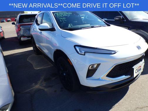 Summit White 2024 Buick Encore GX Sport Touring