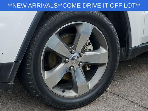 Bright White Clearcoat 2014 Jeep Grand Cherokee Limited