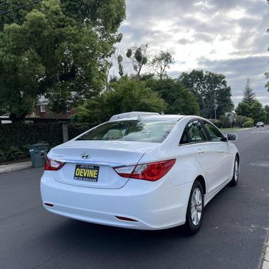 Shimmering White Mica 2013 Hyundai SONATA GLS