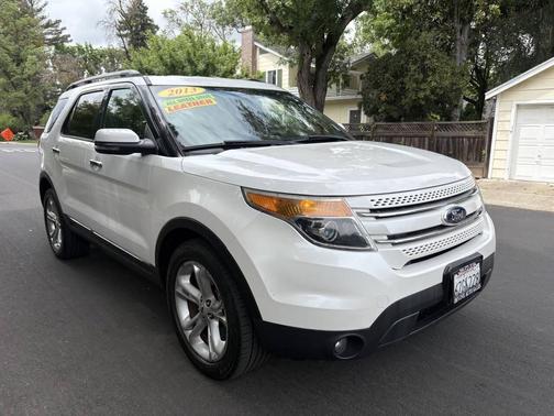 White 2013 Ford Explorer Limited
