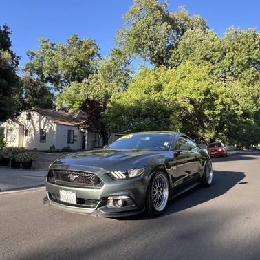Green 2016 Ford Mustang GT