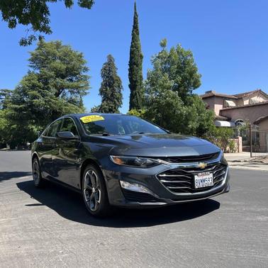 Blue 2021 Chevrolet Malibu FWD LT