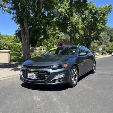 Blue 2021 Chevrolet Malibu FWD LT