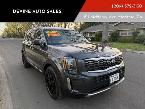 Gray 2020 Kia Telluride EX