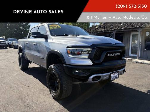 Silver 2020 RAM 1500 Rebel