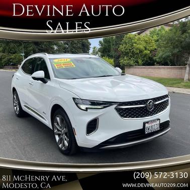 White 2021 Buick Envision Avenir 4dr Crossover