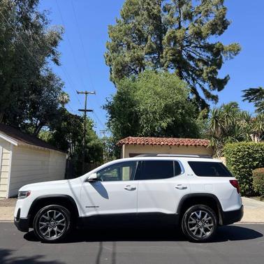 Summit White 2021 GMC Acadia AWD SLE
