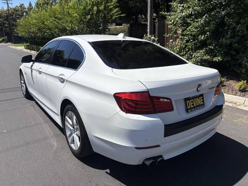 White 2013 BMW 528 528i 4dr Sedan