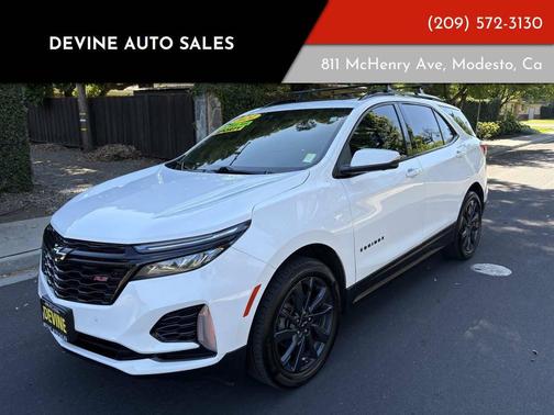 White 2024 Chevrolet Equinox AWD RS