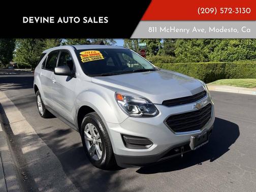 Silver 2016 Chevrolet Equinox LS