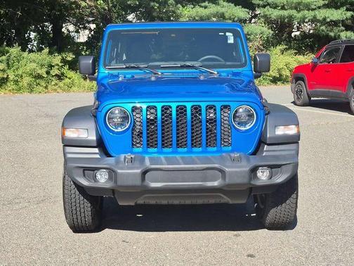 Blue Pearl 2024 Jeep Wrangler Sport