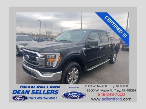 Agate Black Metallic 2023 Ford F-150 XLT