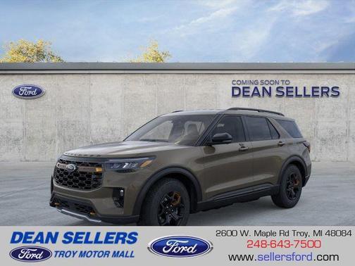 Marsh Gray 2026 Ford Explorer Tremor