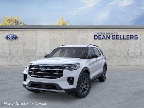 Space White Metallic 2026 Ford Explorer Active